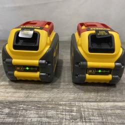 AS-IS DEWALT FLEXVOLT 20V/60V MAX Lithium-Ion 6.0Ah Battery Pack (2 Pack)