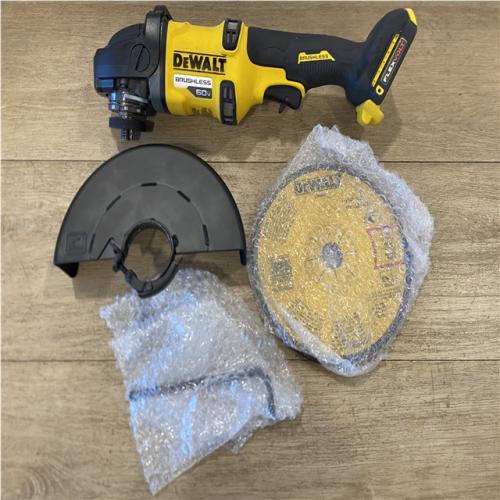 AS-IS DEWALT FLEXVOLT 60V Cordless 7 in. Angle Grinder (Tool-Only)