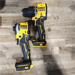 HOUSTON LOCATION - AS-IS DEWALT ATOMIC 20V MAX Lithium-Ion Cordless 2-Tool Combo Kit