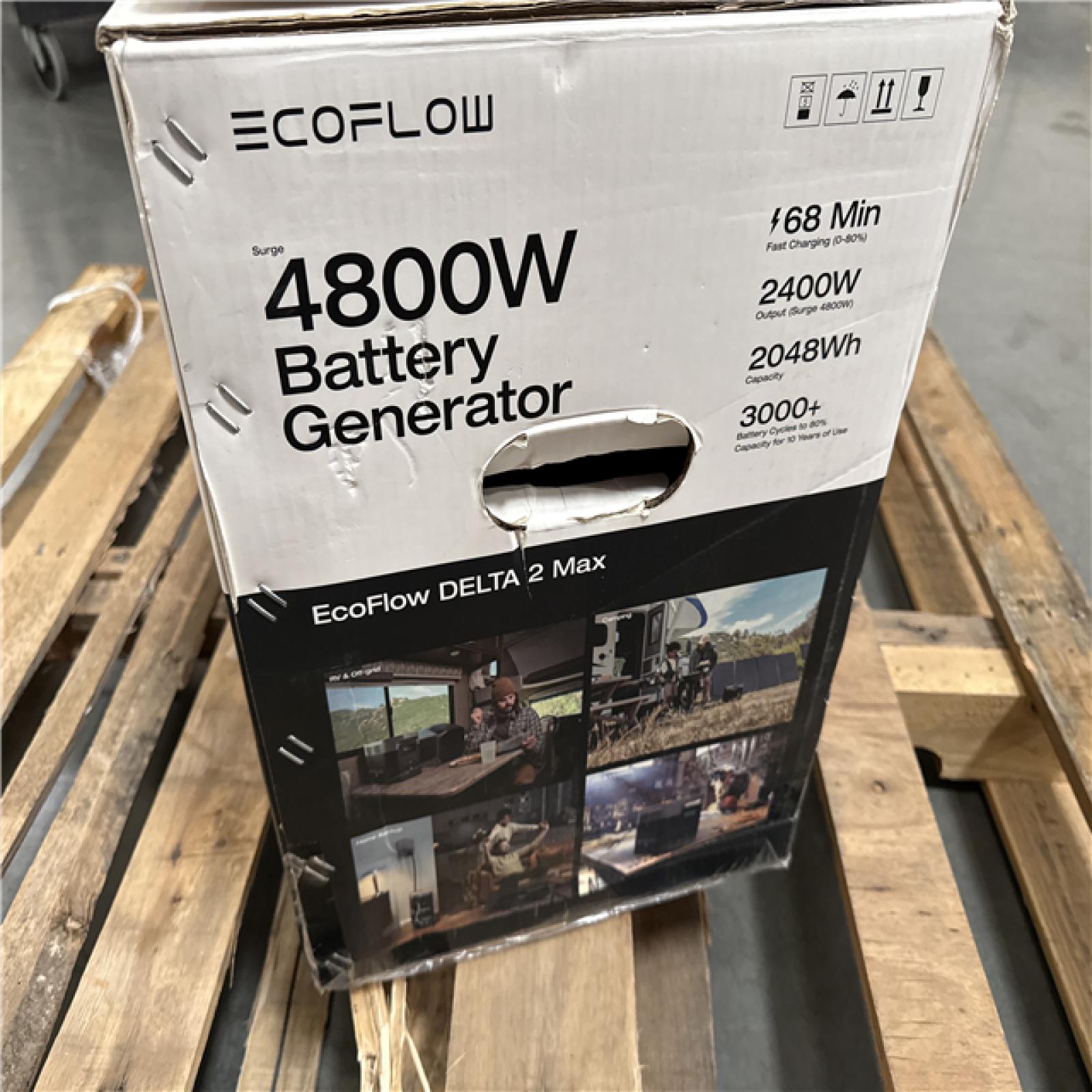 California NEW Ecoflow 4800W Battery Generator