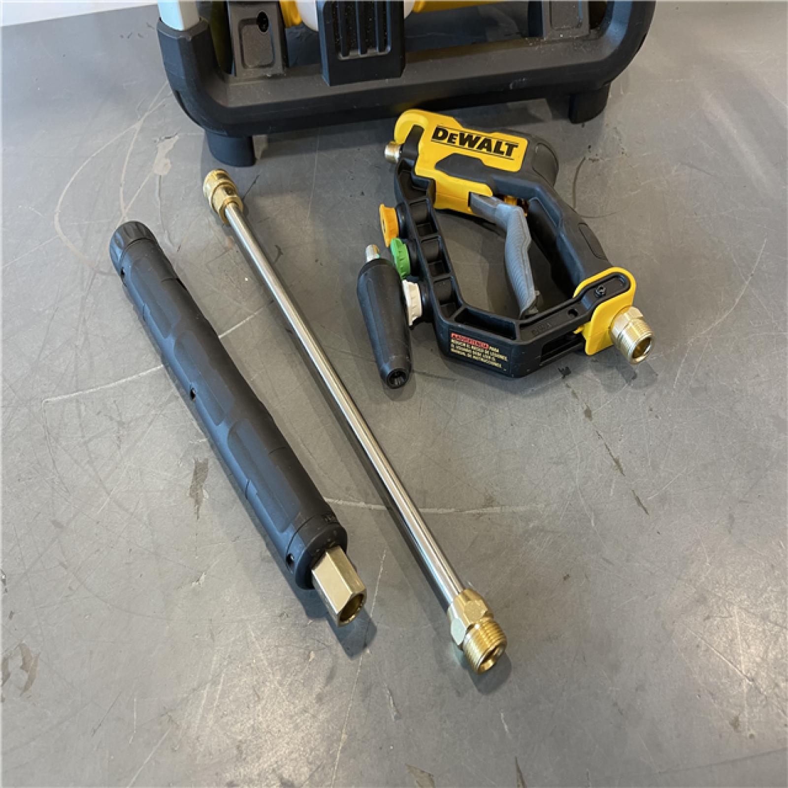 AS-IS - DEWALT 3000 PSI 1.1 GPM 15 Amp Cold Water Electric Pressure Washer with Internal Equipment Storage