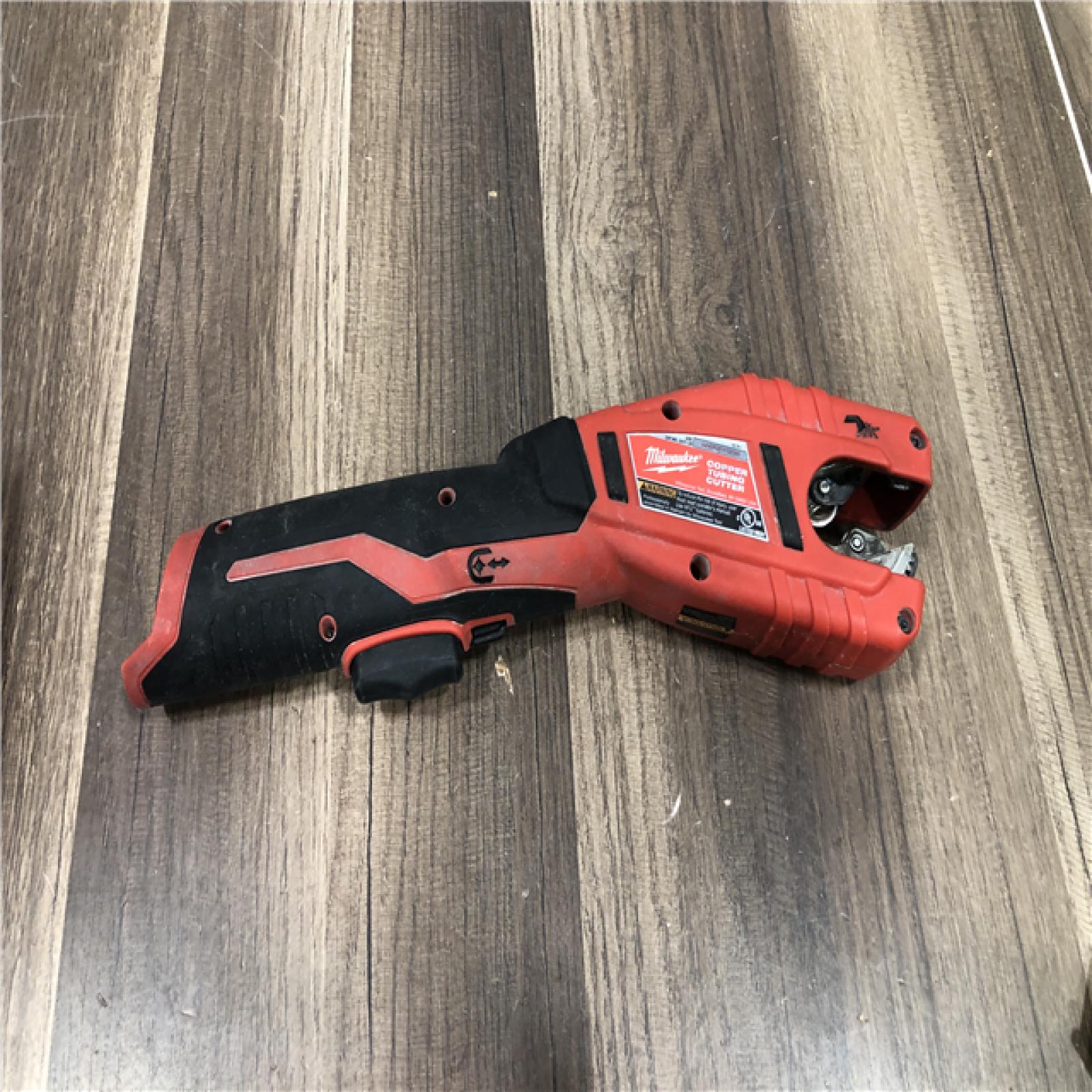 AS-IS Milwaukee M12 12V Lithium-Ion Cordless Copper Tubing Cutter (Tool-Only)