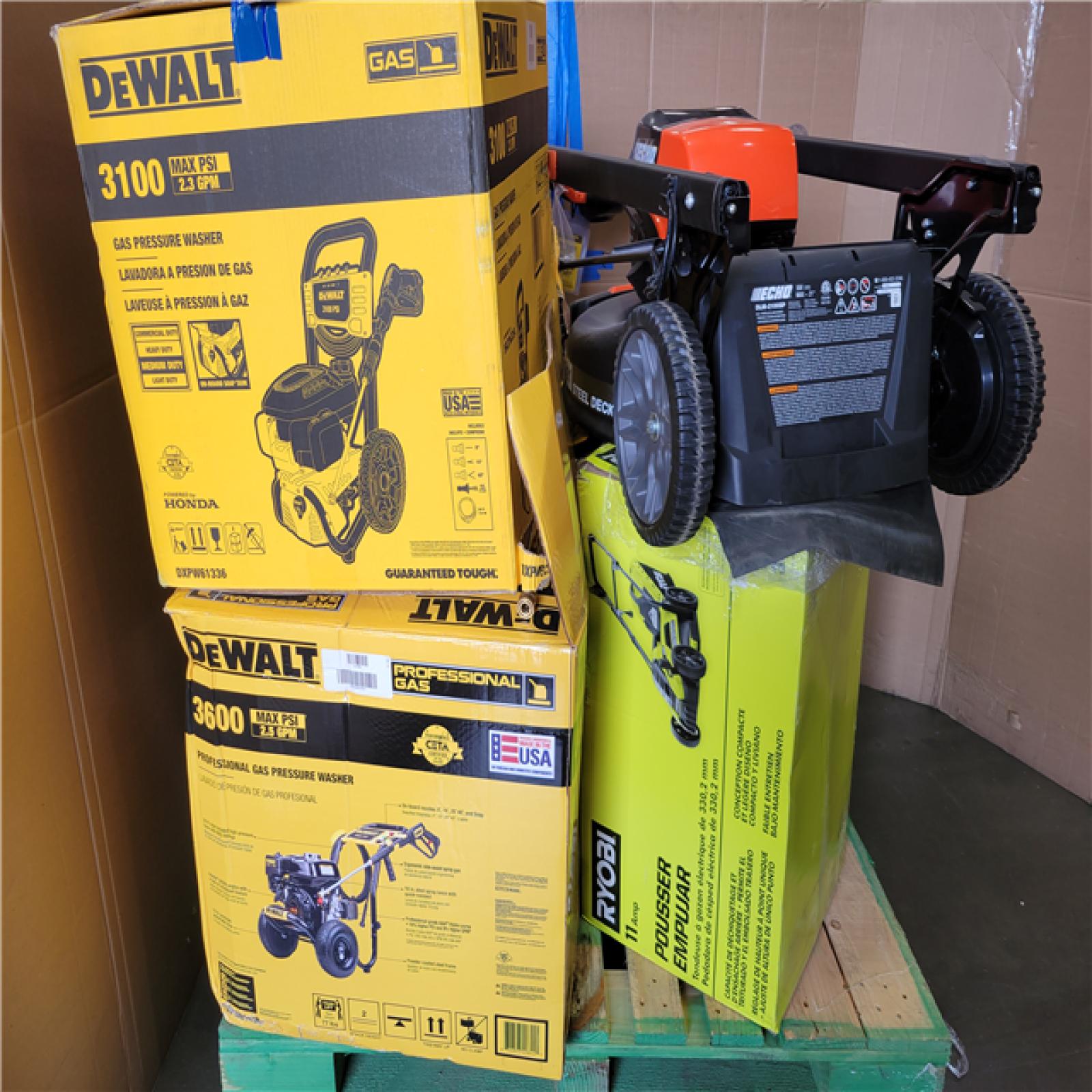 CALIFORNIA AS-IS OUTDOOR POWER EQUIPMENT