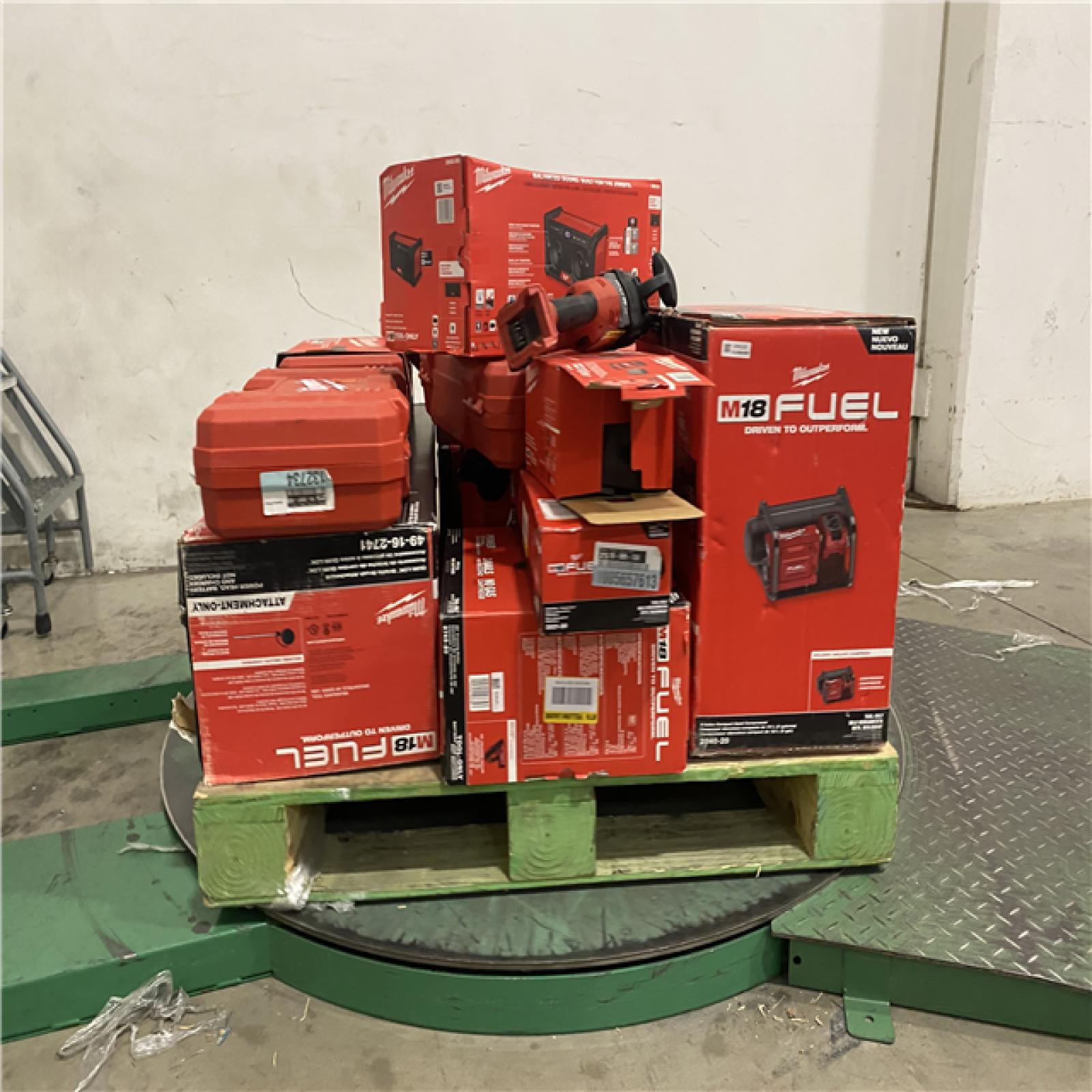 Dallas Location - As-Is MILWAUKEE Tool Pallet