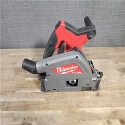 HOUSTON LOCATION - AS-IS Milwaukee M18 FUEL 18V Lithium-Ion Cordless Brushless 6-1/2 in. Plunge Cut Track Saw (Tool-Only)