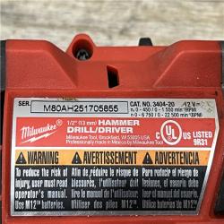 AS-IS Milwaukee FUEL 12-Volt Lithium-Ion Brushless Cordless Hammer Drill and Impact Driver Combo Kit