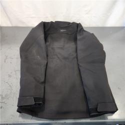 AS-IS- Men's Medium M12 12V Lithium-Ion Cordless TOUGHSHELL Black Heated Jacket (Jacket and Charger/Power Source Only)
