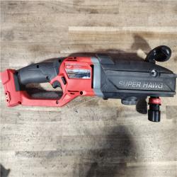 HOUSTON LOCATION - AS-IS Milwaukee FUEL 18V Lithium-Ion Brushless Cordless GEN 2 SUPER HAWG 7/16 in. Right Angle Drill (Tool-Only)