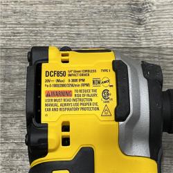 AS-IS DEWALT ATOMIC 20V MAX Lithium-Ion Cordless 1/4 in. Brushless Impact Driver Kit