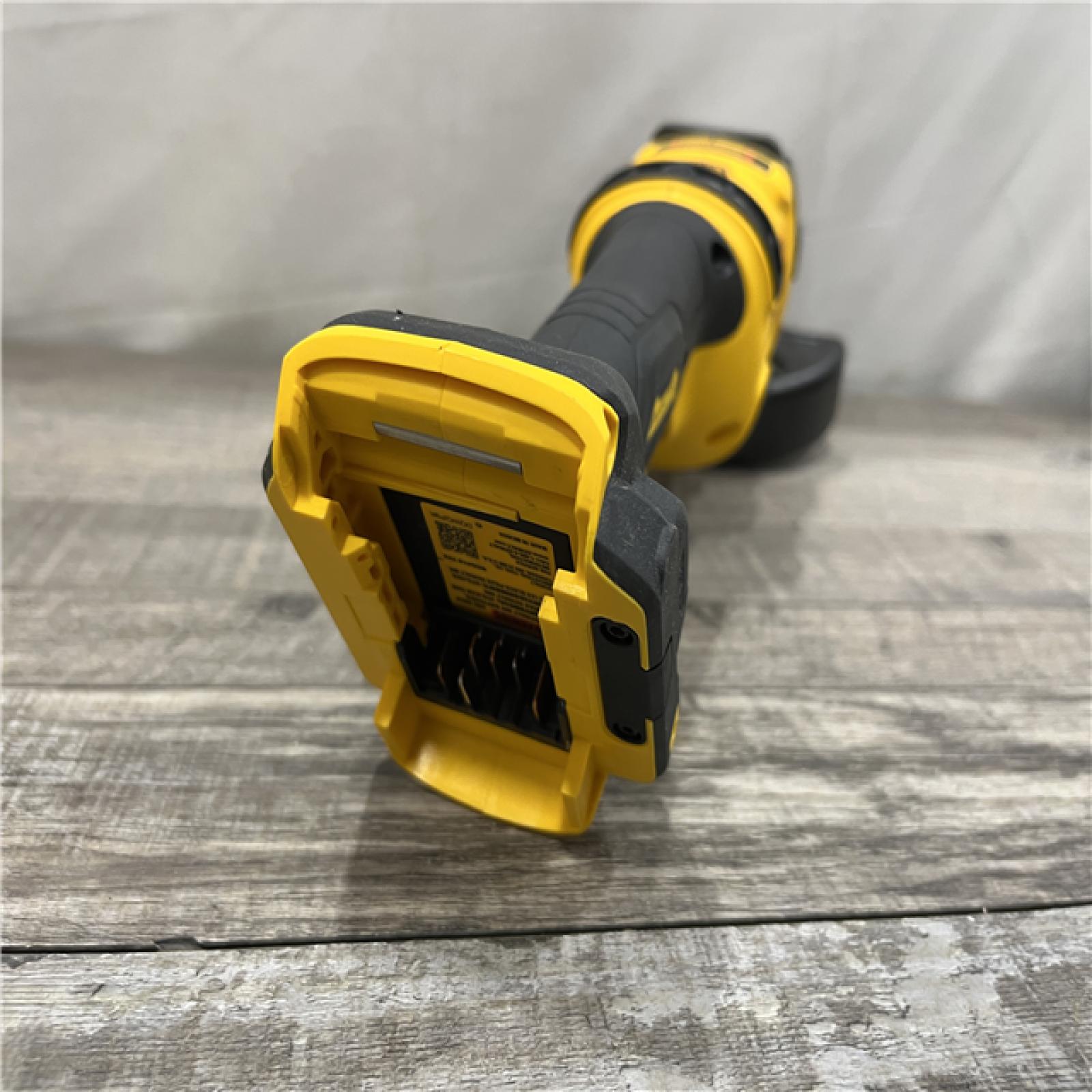 AS-IS DEWALT FLEXVOLT 60V MAX Cordless Brushless 4.5 in. to 6 in. Small Angle Grinder with Kickback Brake (Tool Only)