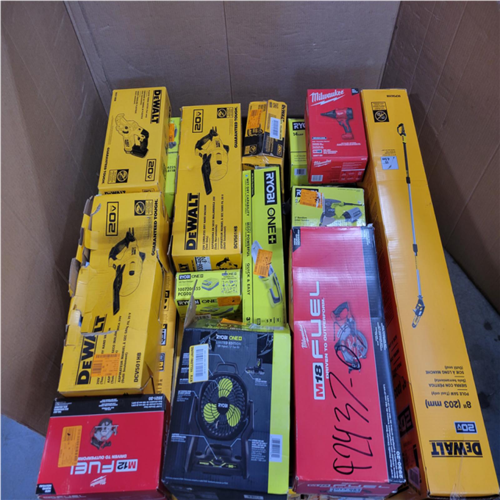 CALIFORNIA AS-IS TOOL PALLET