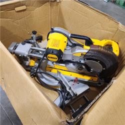 As-Is- DeWALT  12in Double Bevel Sliding Compound Miter Saw