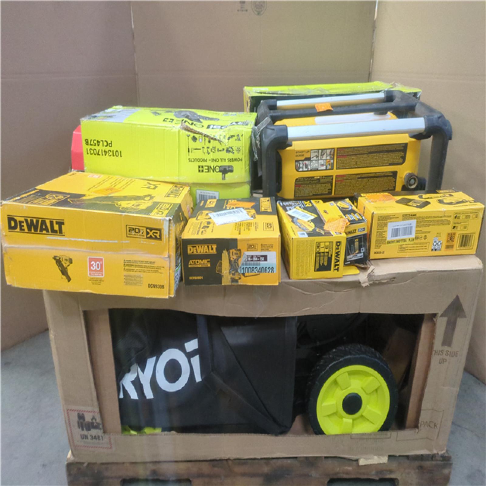 CALIFORNIA AS-IS TOOL PALLET