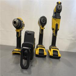AS-IS - DeWalt 20V MAX ATOMIC Cordless Brushless 4 Tool Combo Kit