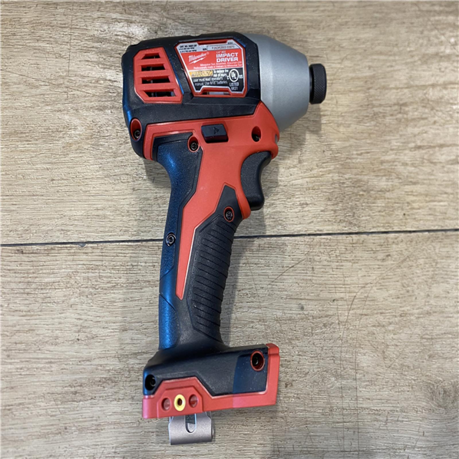 AS-IS Milwaukee 18V Lithium-Ion Cordless 1/4 in. Hex Impact Driver (Tool-Only)