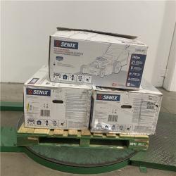 Dallas Location - As-Is  SENIX 21-in Gas Push lawn mower with 140-cc Briggs and Stratton Engine(Lot Of 3)