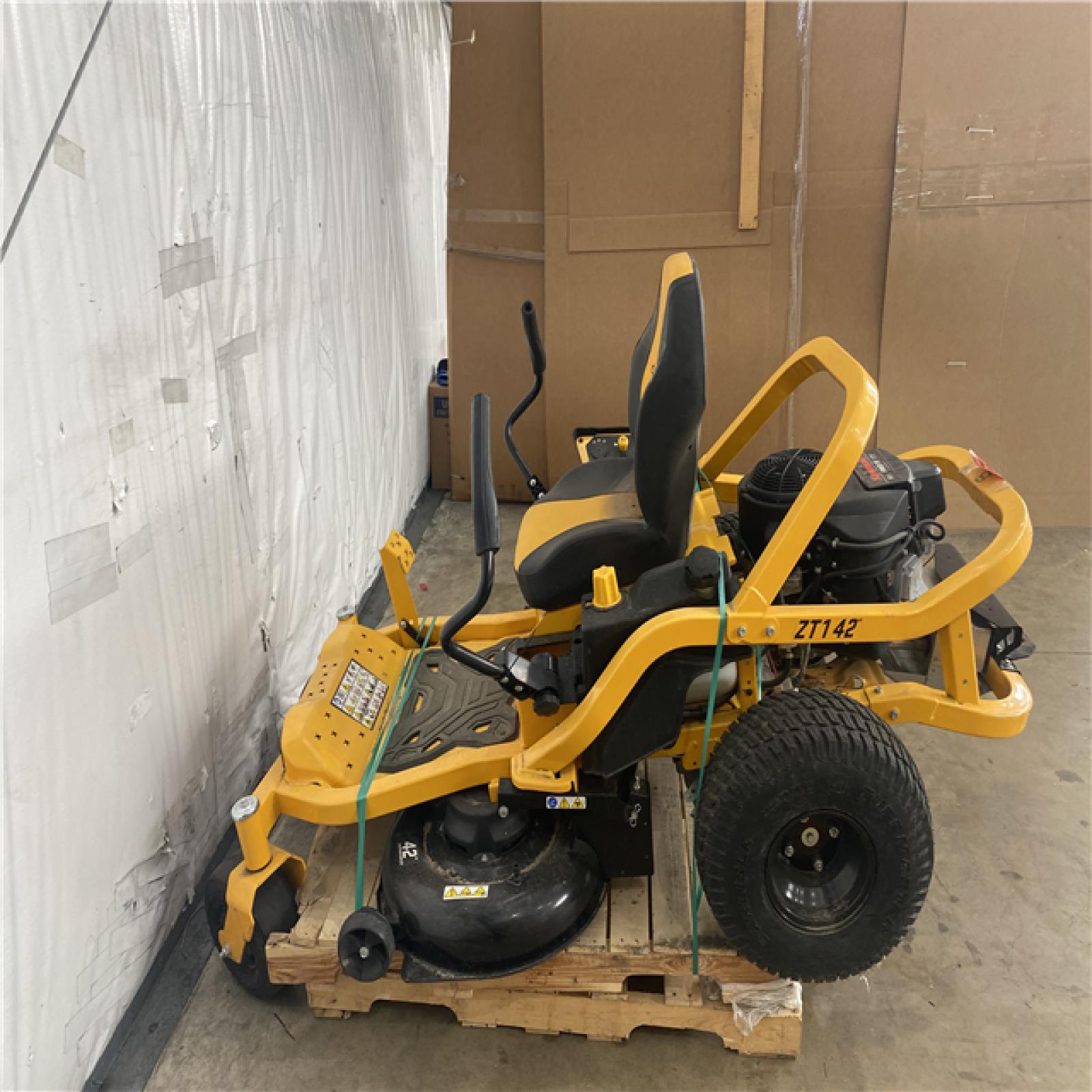 Houston Location AS-IS Cub Cadet ZT1 42 Riding Lawn Mower