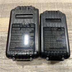 AS-IS DEWALT 20V MAX Lithium-Ion Battery Kit with 5.0Ah and 2.0Ah Battery and Charger