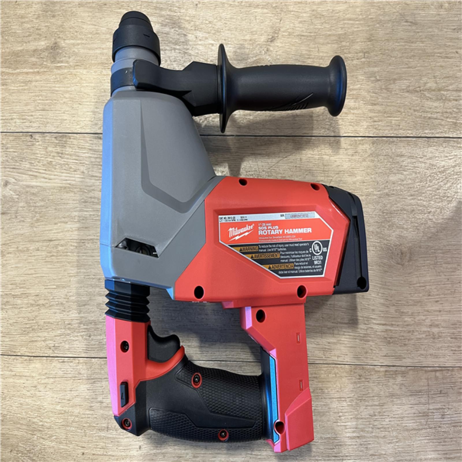 AS-IS Milwaukee  FUEL 18V Lithium-Ion Brushless Cordless 1 in. SDS-Plus Rotary Hammer (Tool-Only)