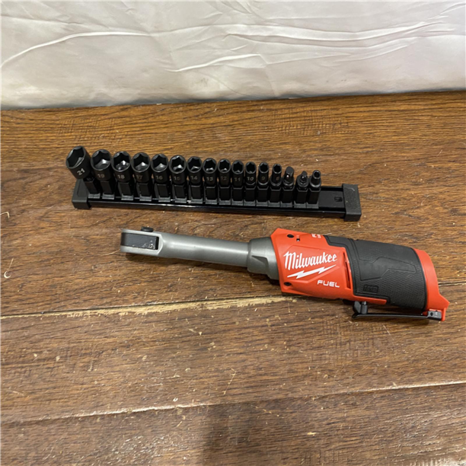 AS-IS Milwaukee M12 FUEL INSIDER Extended Reach Box Ratchet