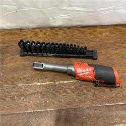 AS-IS Milwaukee M12 FUEL INSIDER Extended Reach Box Ratchet