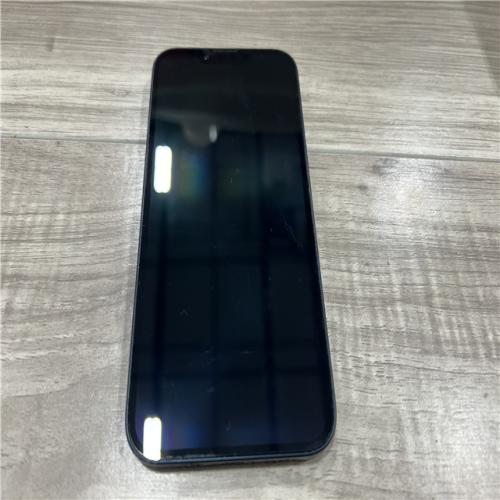 AS-IS Apple iPhone 13 in Midnight with 128GB storage