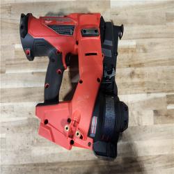 HOUSTON LOCATION - AS-IS (APPEARS LIKE NEW) Milwaukee M18 FUEL 18-Volt Lithium-Ion Brushless Cordless Coil Roofing Nailer (Tool Only)