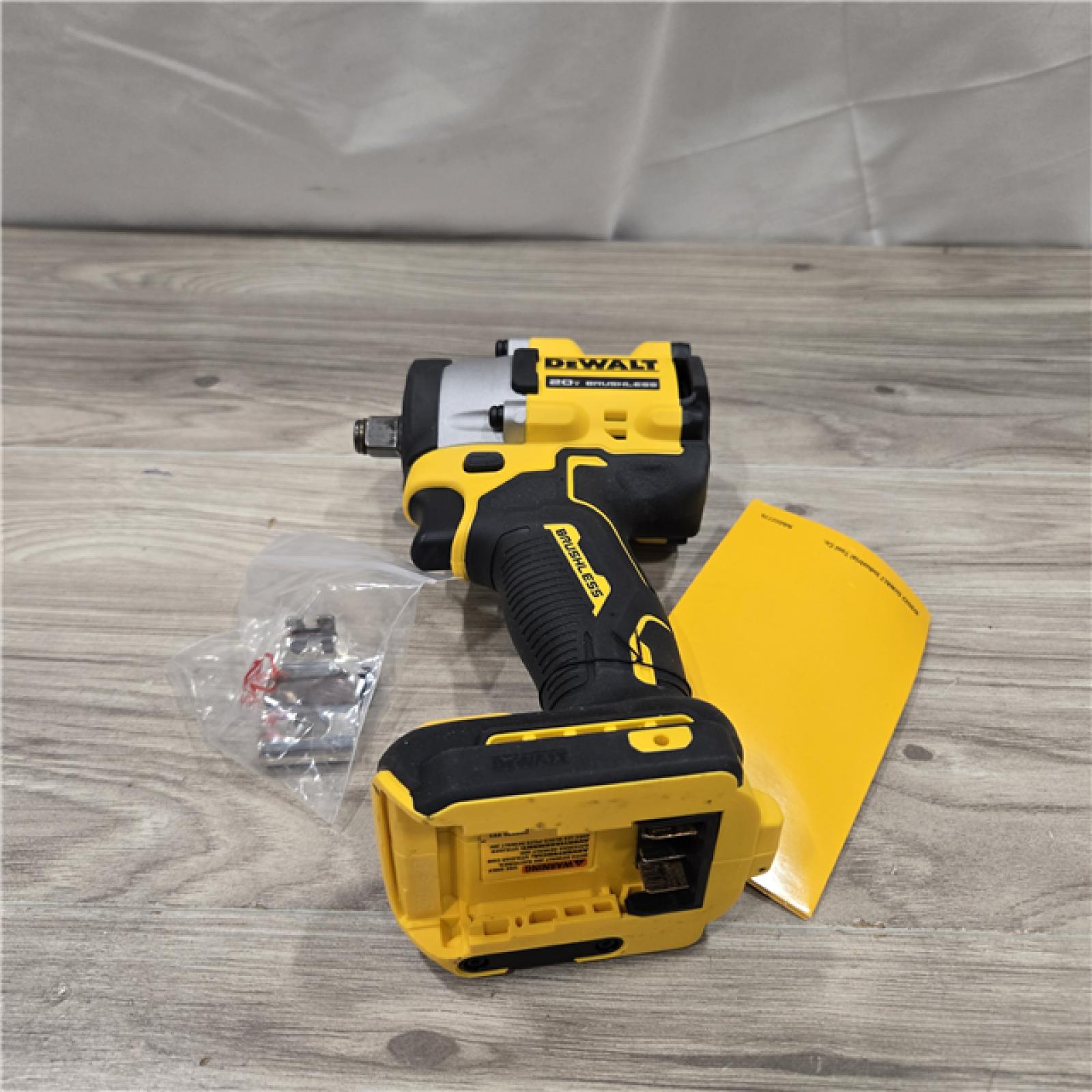 AS-IS DEWALT ATOMIC 20V MAX Cordless 1/2 in. Variable Speed Impact Wrench (Tool Only)