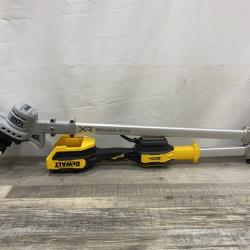 AS-IS DEWALT 20V MAX 14 in. Brushless Cordless Battery Powered Foldable String Trimmer Kit