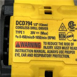 AS-IS DEWALT ATOMIC 20-Volt MAX Lithium-Ion Cordless Combo Kit