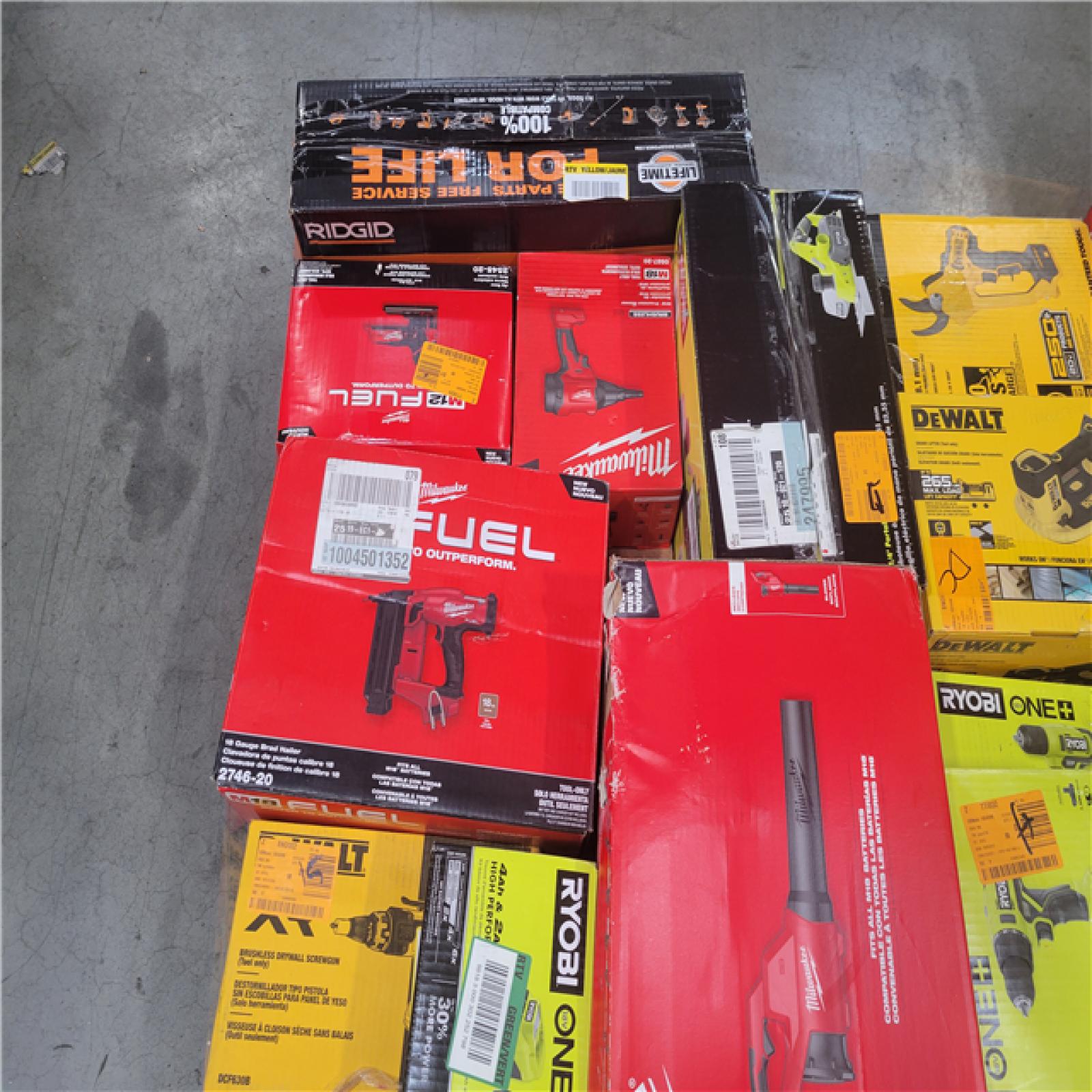 CALIFORNIA AS-IS TOOL PALLET