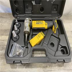 AS-IS DEWALT 20V MAX Cordless 1 in. PEX Expansion Tool  PEX Expander Grease and Case