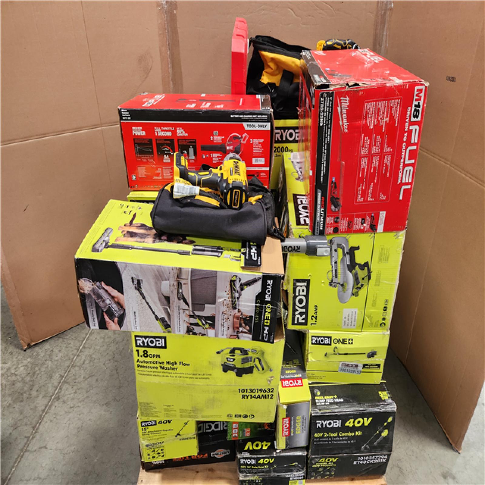 CALIFORNIA AS-IS TOOL PALLET