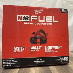 NEW! - Milwaukee FUEL 18V Lithium-Ion Brushless Cordless Compact Bandsaw (Tool-Only)