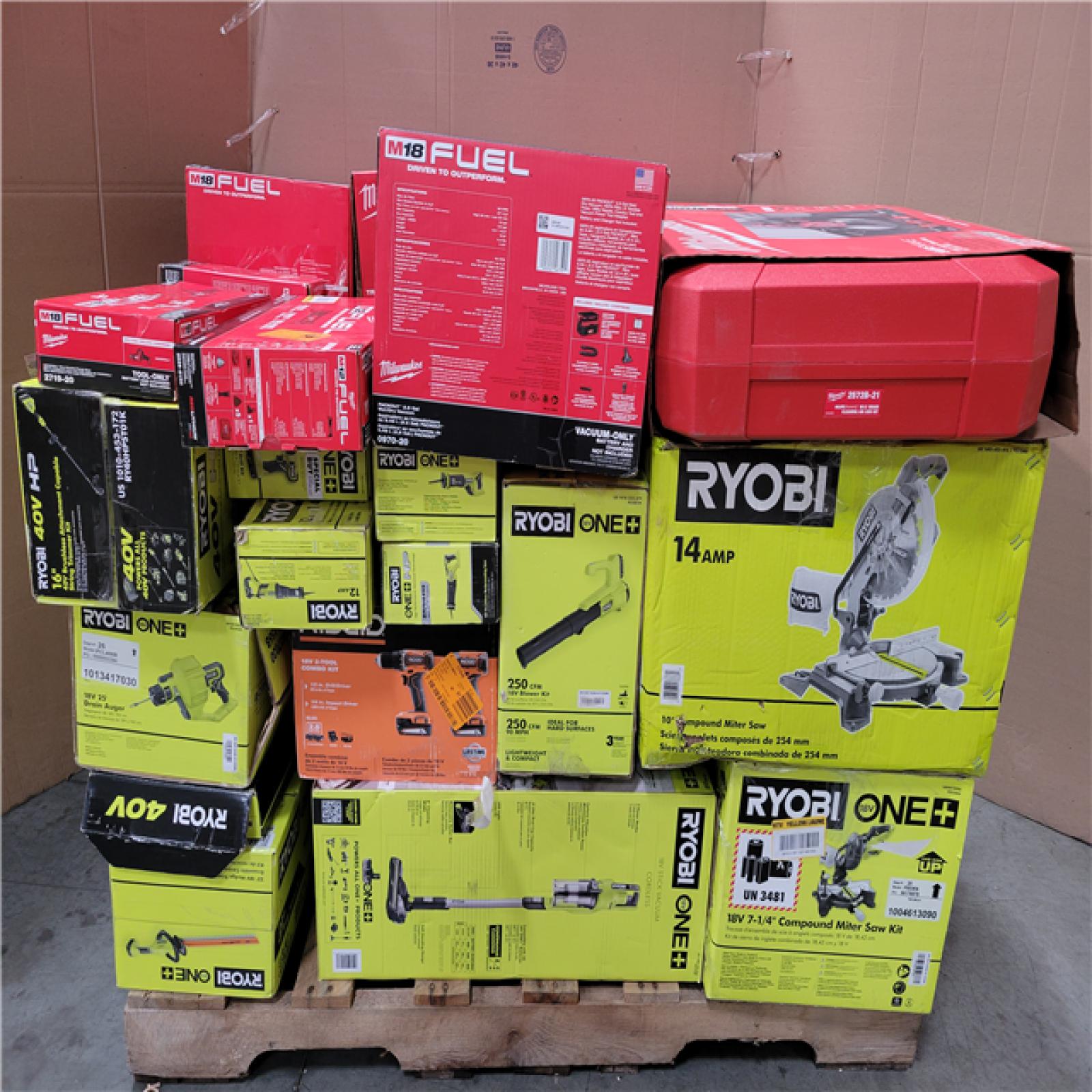 CALIFORNIA AS-IS TOOL PALLET