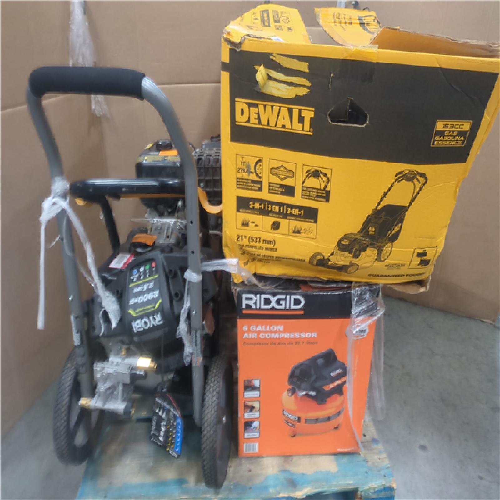 California AS-IS OUTDOOR POWER EQUIPMENT
