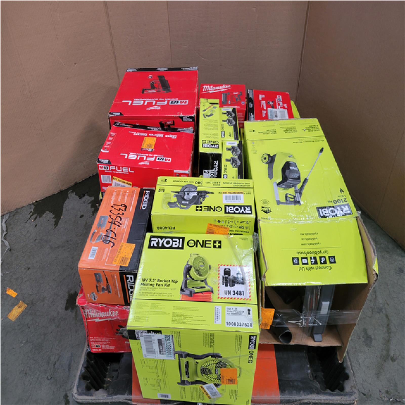 CALIFORNIA AS-IS TOOL PALLET