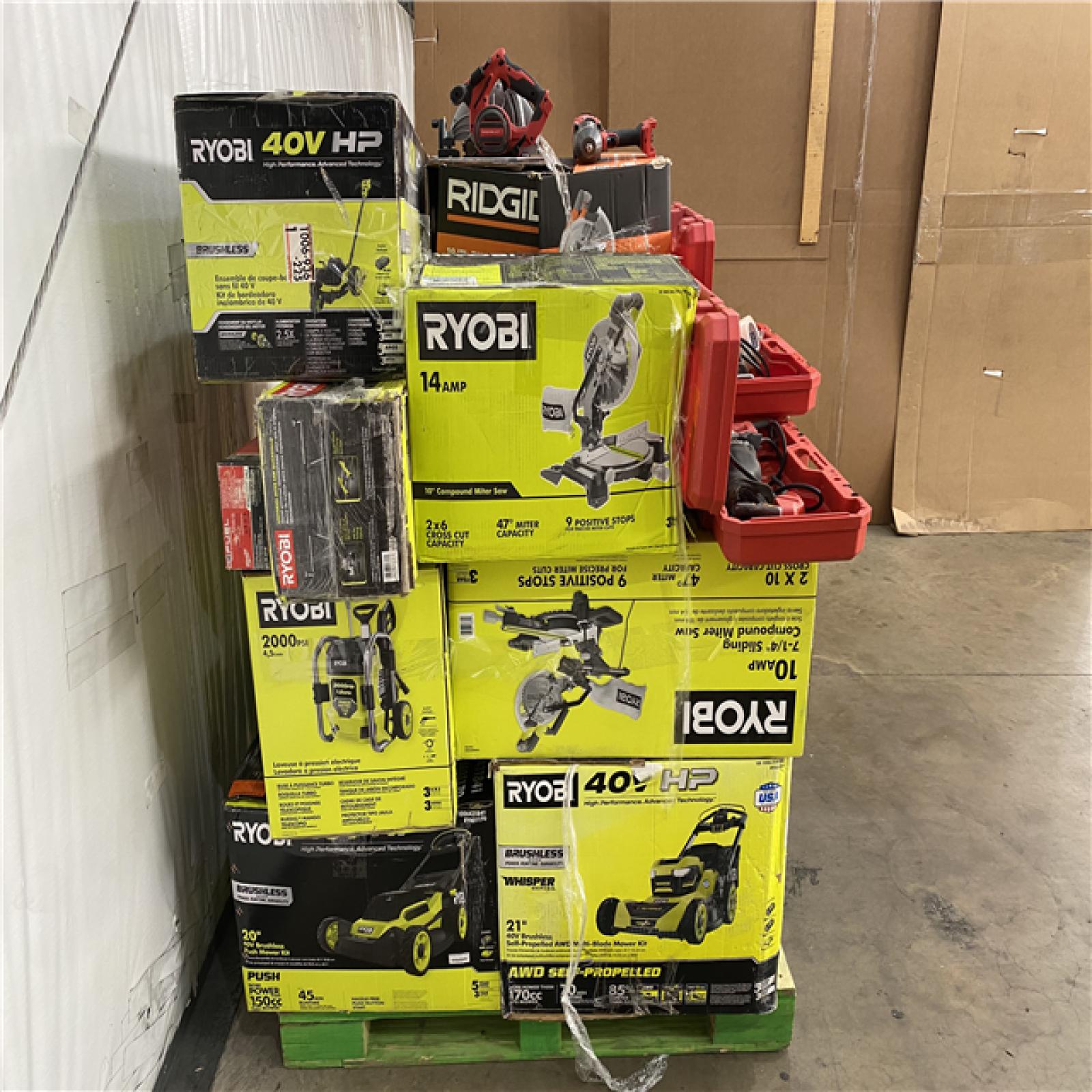 Houston Location AS IS - Tool Pallet