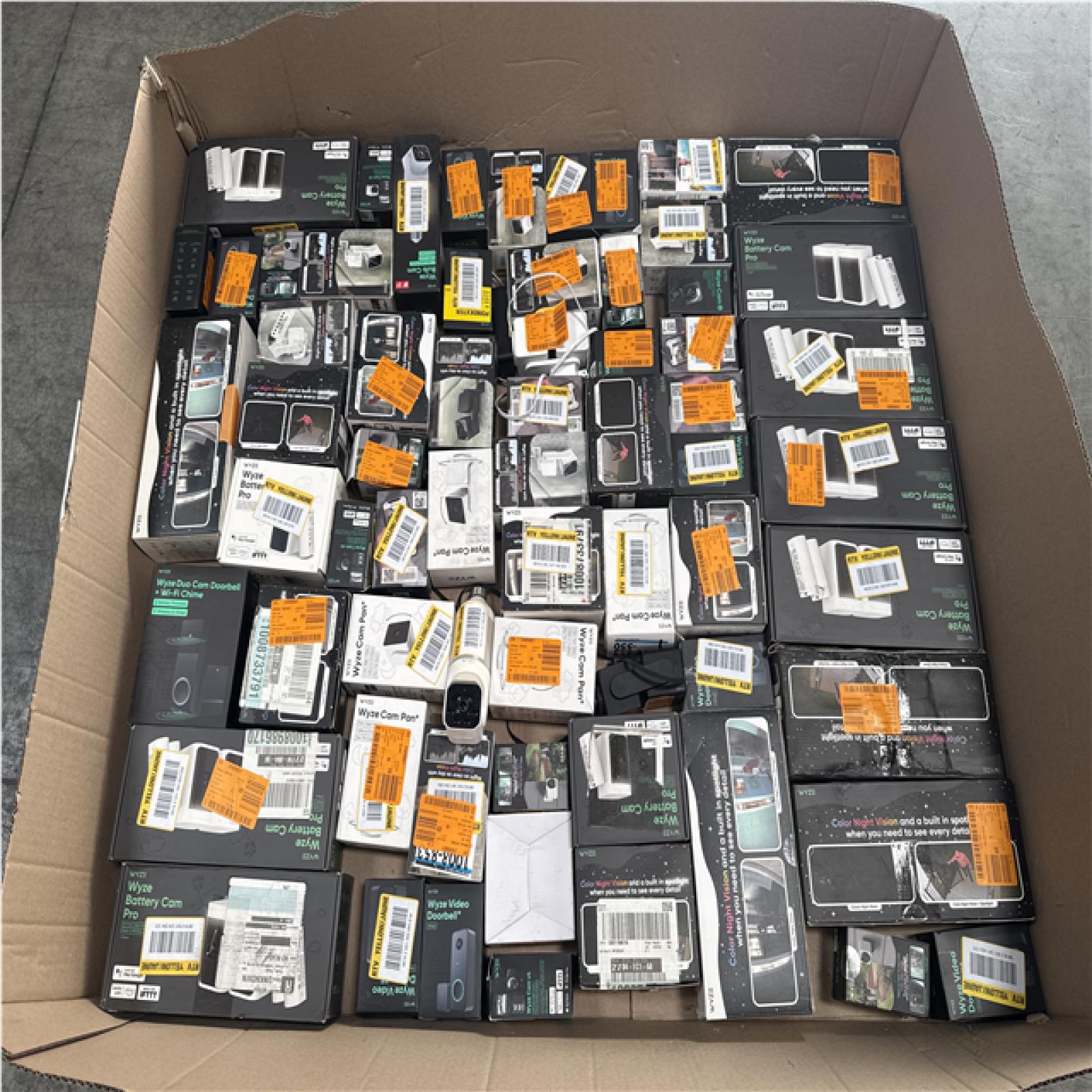 CALIFORNIA AS IS WYZE PRODUCTS (CAMERAS DOORBELLS ETC.)