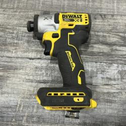 AS-IS DEWALT 20-Volt Maximum XR Cordless Brushless 1/4 in. 3-Speed Impact Driver (Tool-Only)