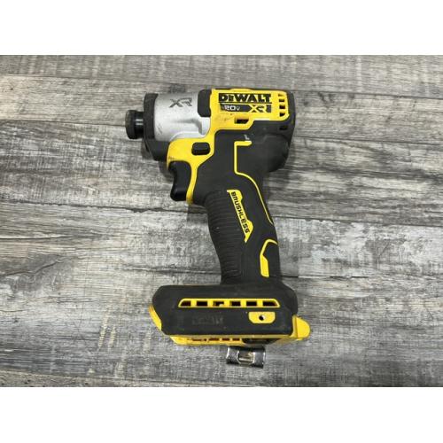 AS-IS DEWALT 20-Volt Maximum XR Cordless Brushless 1/4 in. 3-Speed Impact Driver (Tool-Only)