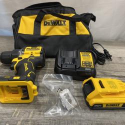 AS-IS DEWALT Atomic 20V Lithium-Ion Cordless Compact 1/2 in. Drill/Driver Kit