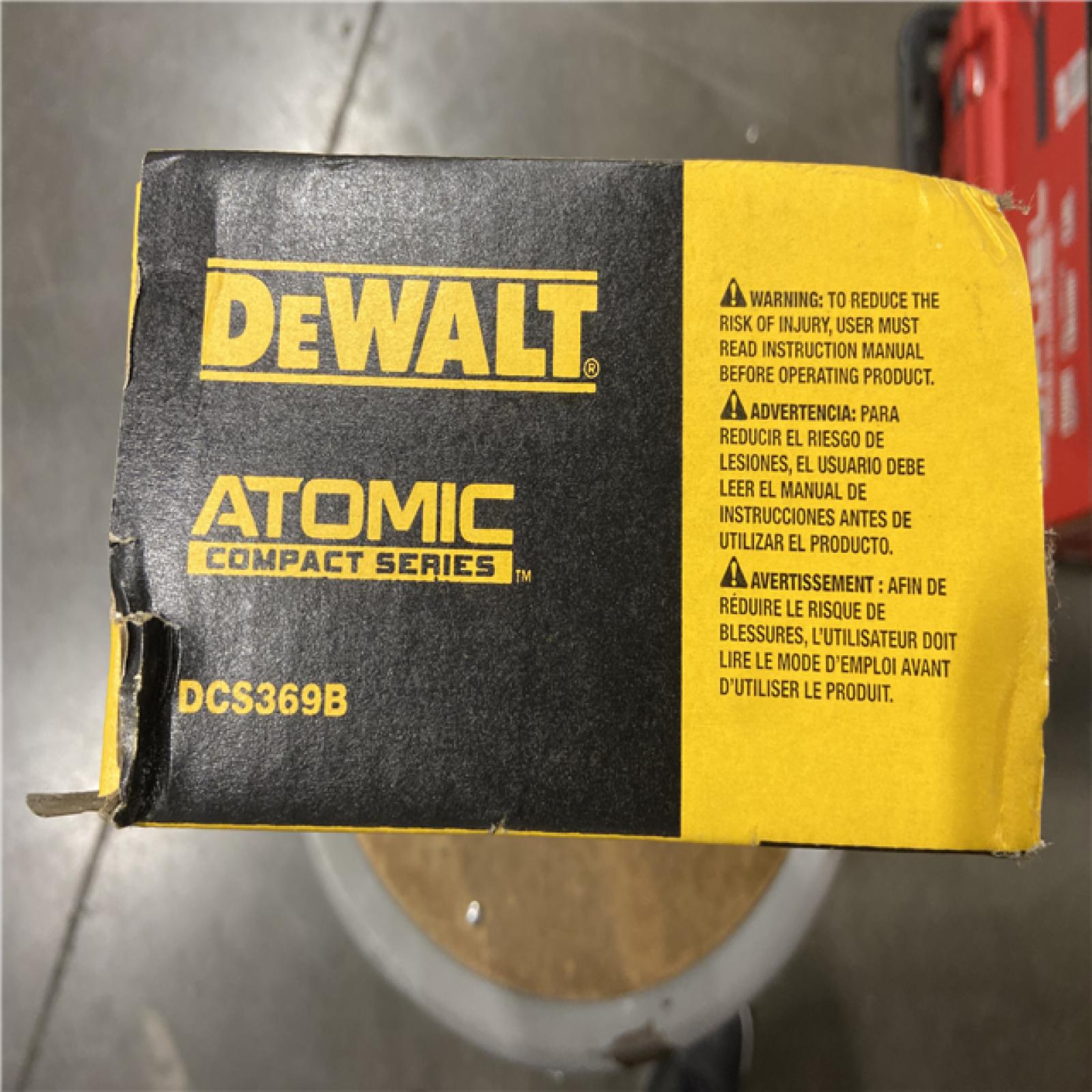 NEW! - DEWALT ATOMIC 20V MAX Cordless Brushless Compact Reciprocating Saw (Tool Only)