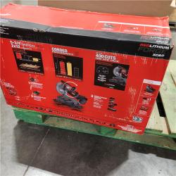 As-Is- M18 FUEL 18V 10 in. Lithium-Ion Brushless Cordless Dual Bevel Sliding Compound Miter Saw Kit with One 8.0 Ah Battery