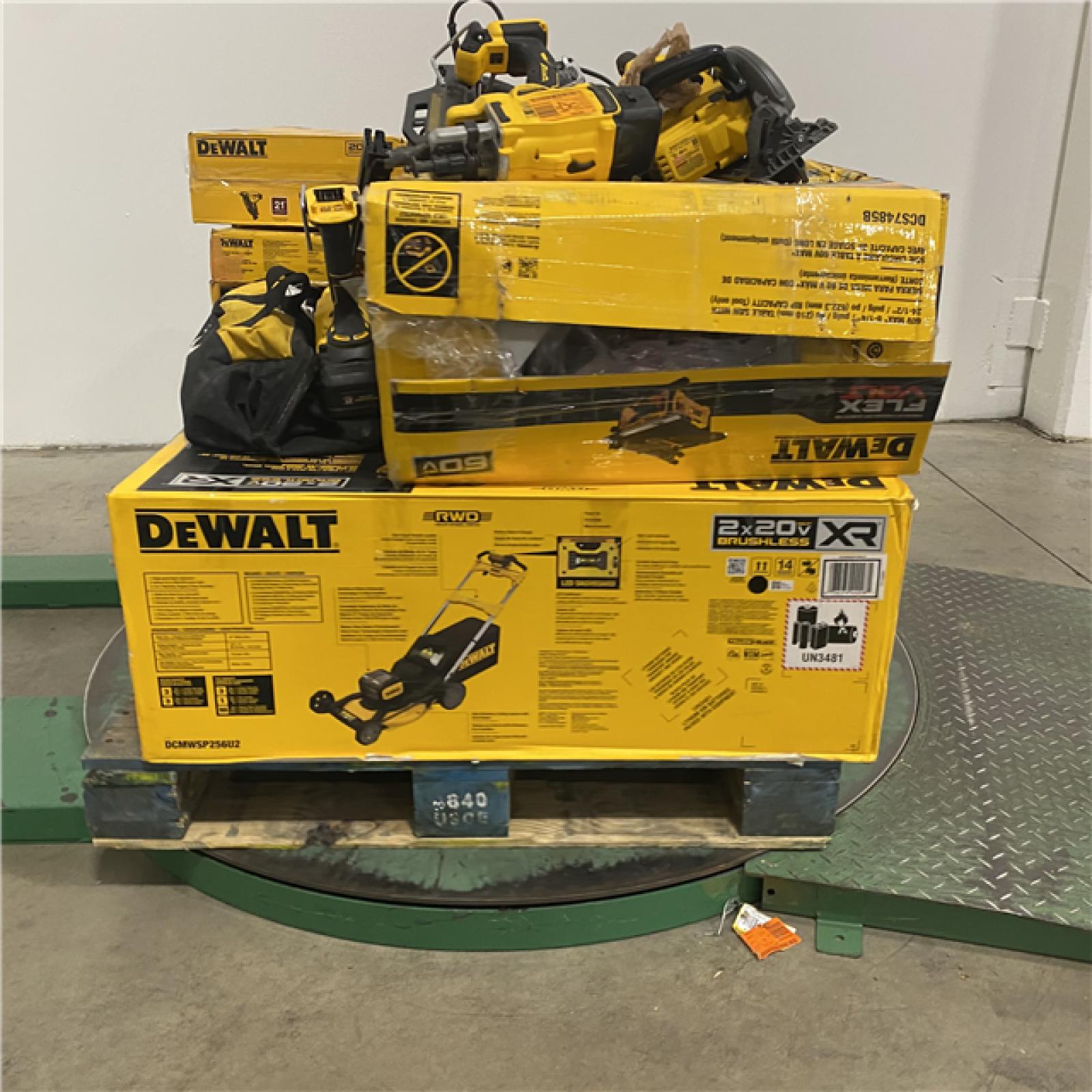 Dallas Location - As-Is DEWALT Tool Pallet