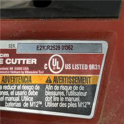 AS-IS Milwaukee 12V Lithium-Ion Cordless 600 MCM Cable Cutter Kit