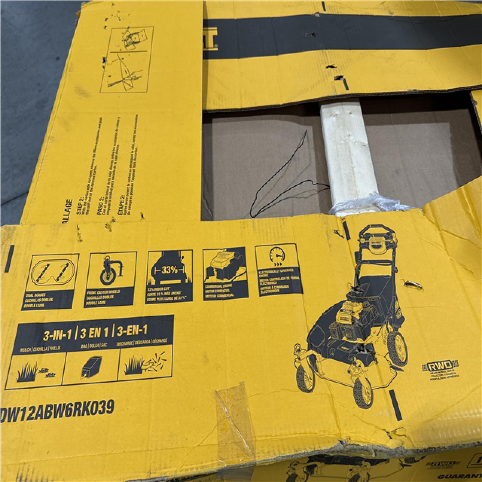 California AS-IS Outdoor Power Equipment