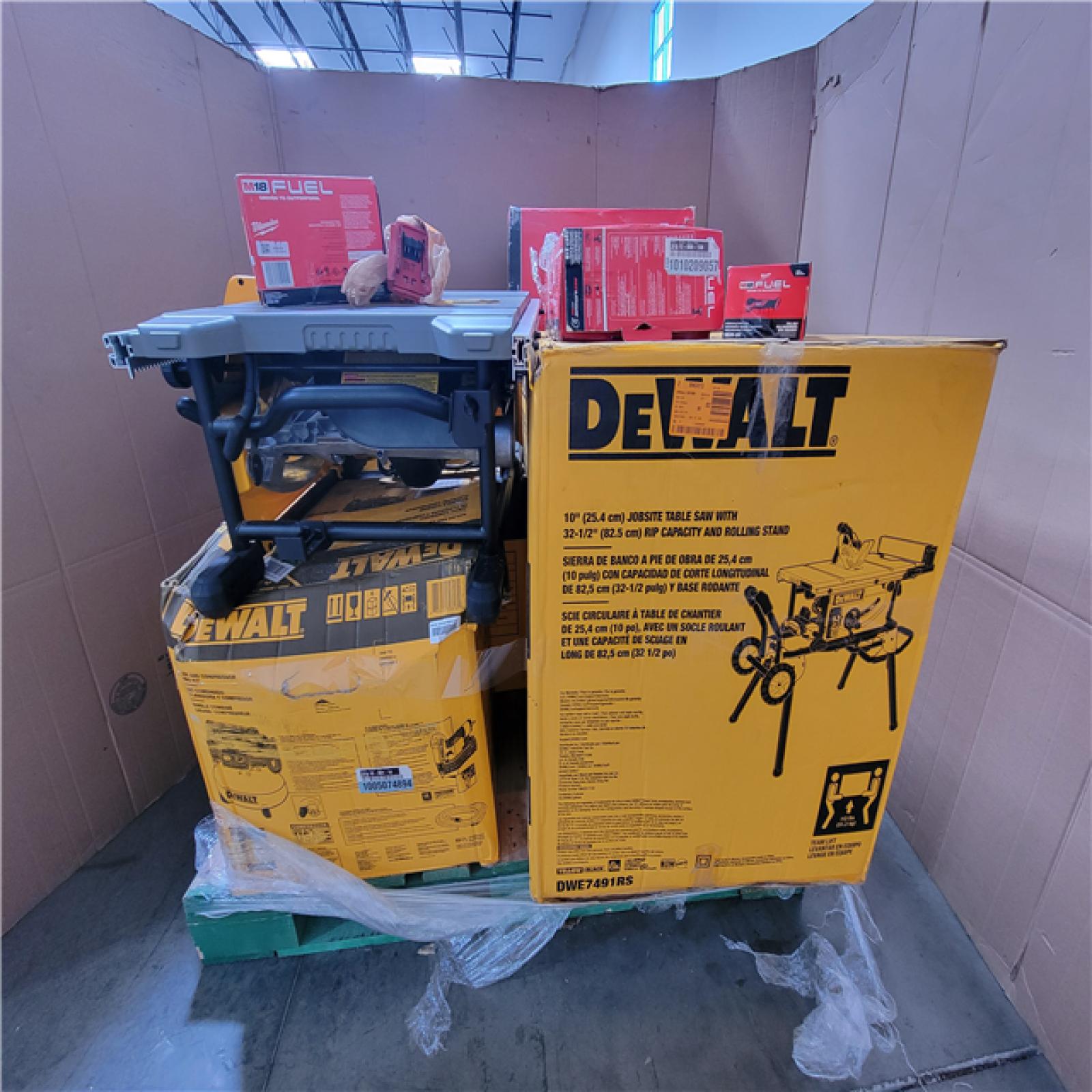 CALIFORNIA AS-IS TOOL PALLET