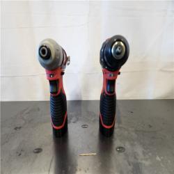 AS-IS- Milwaukee 12V Lithium-Ion Cordless Drill Driver/Impact Driver Combo Kit