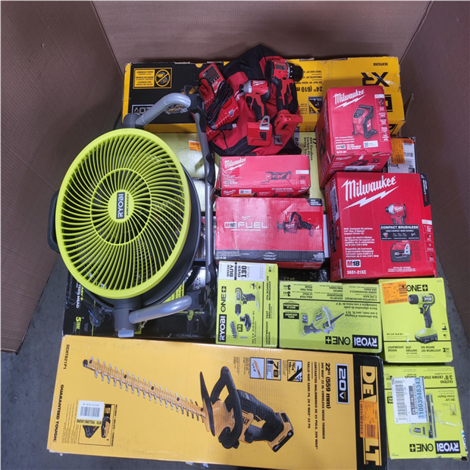 CALIFORNIA AS-IS TOOL PALLET
